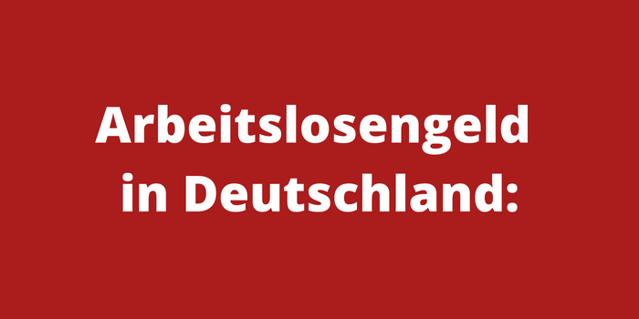 Arbeitslosengeld Ohne Wohnsitz In Deutschland Arbeitslosengeld in Deutschland: Wie Sie es beantragen und was Sie